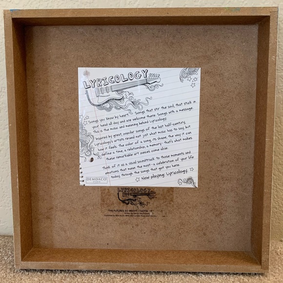 Lyricology Wall Art - Picture 3 of 3